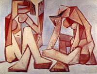 Picasso, Pablo - two women on the beach
